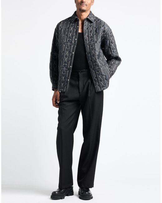 Palm Angels Gray Puffer Polyamide for men