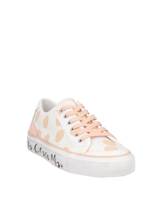 Manila Grace Natural Sneakers