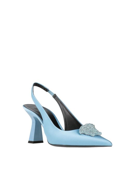 Versace Blue Pumps