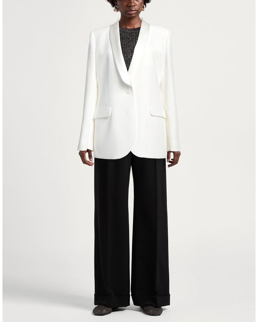 Barbara Bui White Blazer Polyester