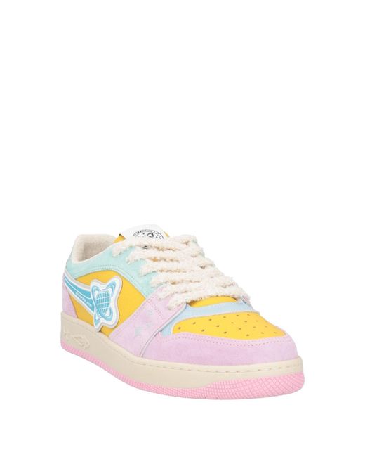 ENTERPRISE JAPAN Yellow Trainers for men