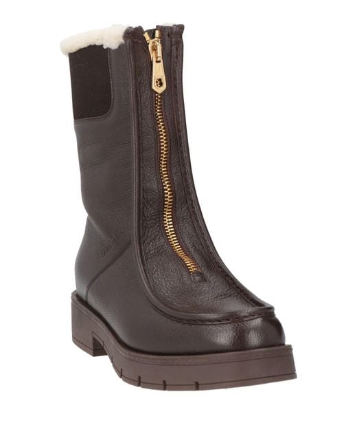 Ferragamo Brown Stiefelette