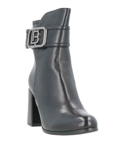 Laura Biagiotti Gray Ankle Boots