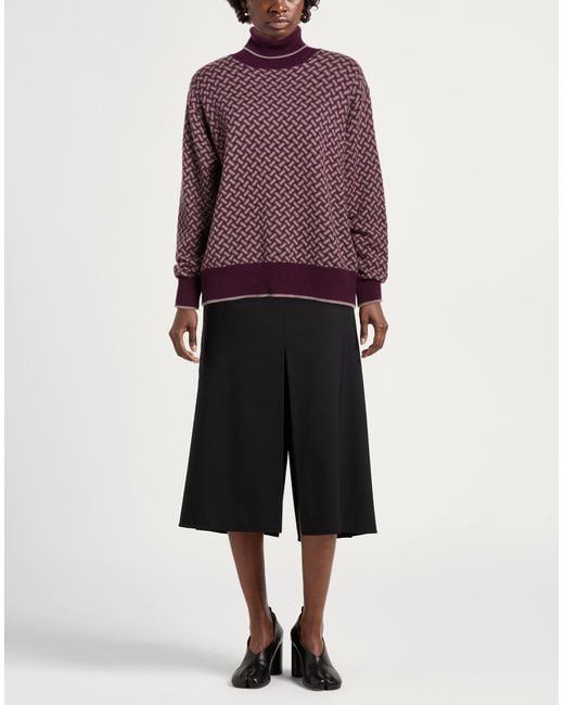 Drumohr Purple Turtleneck