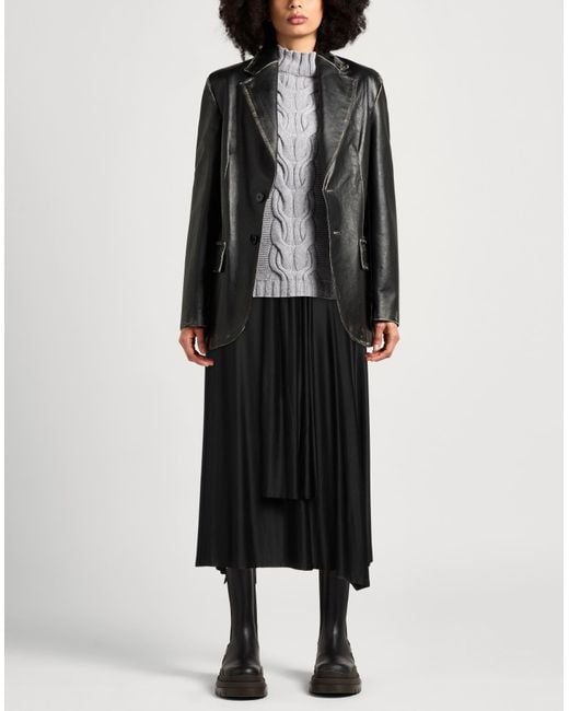 Gonna Midi di Rabanne in Black