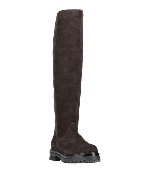 Marco Ferretti Brown Charcoal Boot Leather