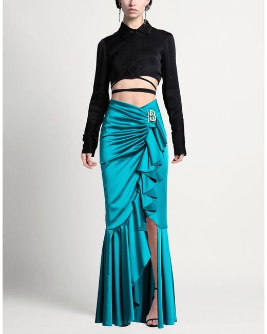 Babylon Blue Maxi Skirts