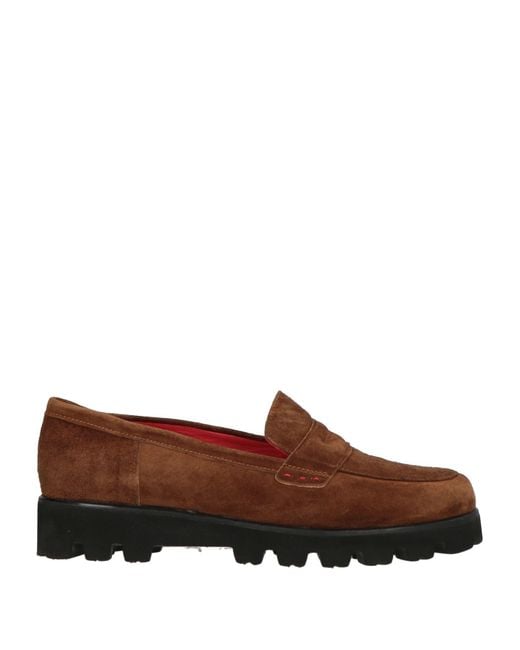 Pas De Rouge Brown Loafer