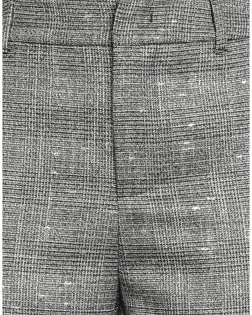 Liu Jo Gray Pants Polyester, Viscose, Metallic Polyester, Elastane