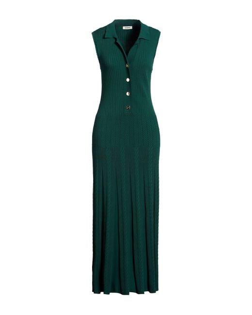 Sandro Green Maxi Dress