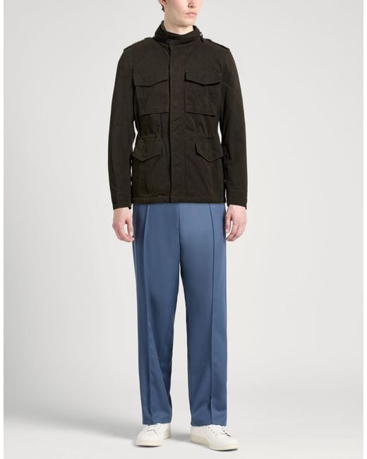 Aspesi Black Dark Jacket Cotton, Polyester, Polyamide for men