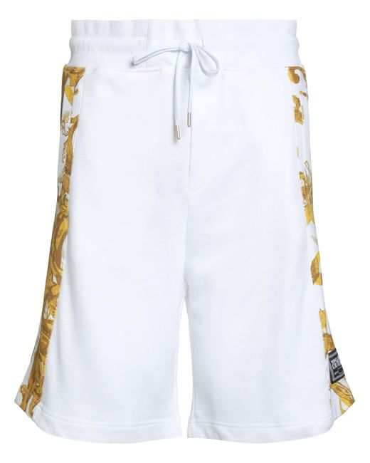 Versace Jeans Couture White Shorts & Bermuda Shorts for men