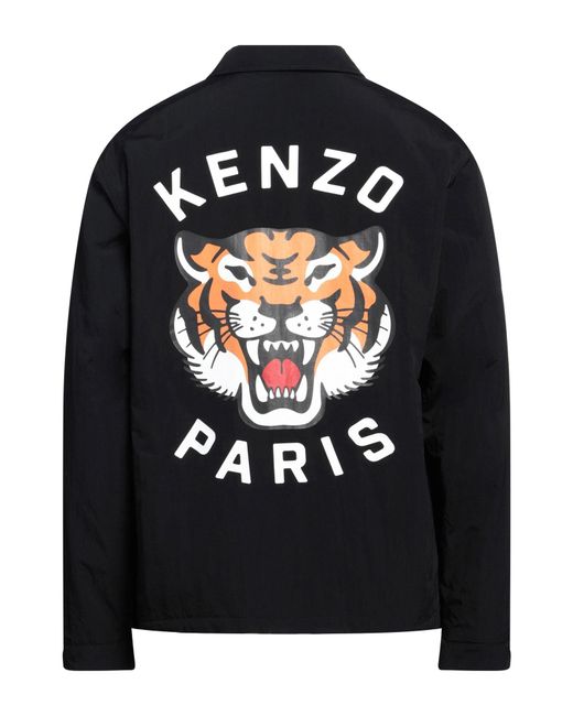 KENZO Black Jacket for men