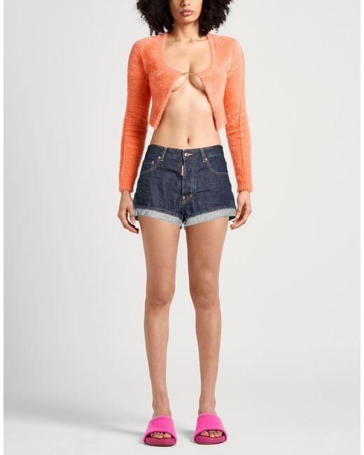 DSquared² Blue Denim Shorts