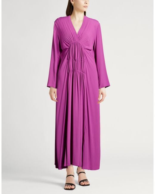 Vestito Lungo di Jucca in Purple