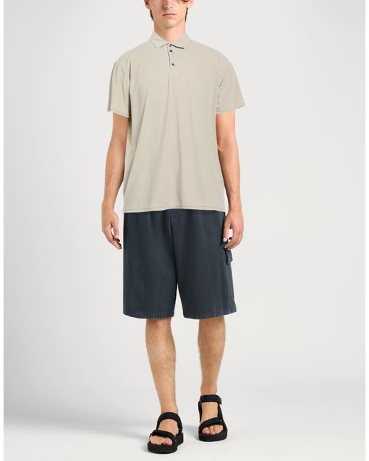Polo Rrd de hombre de color White