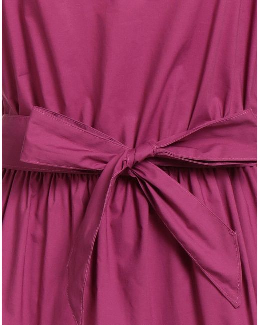 Rebel Queen Purple Mauve Mini Dress Cotton