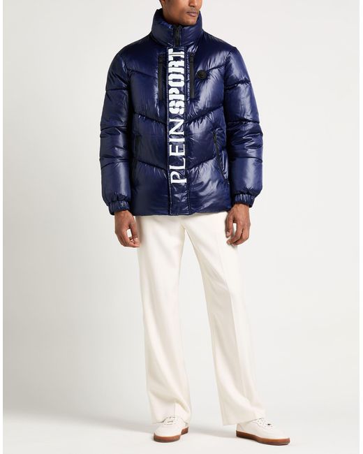 Philipp Plein Blue Puffer for men