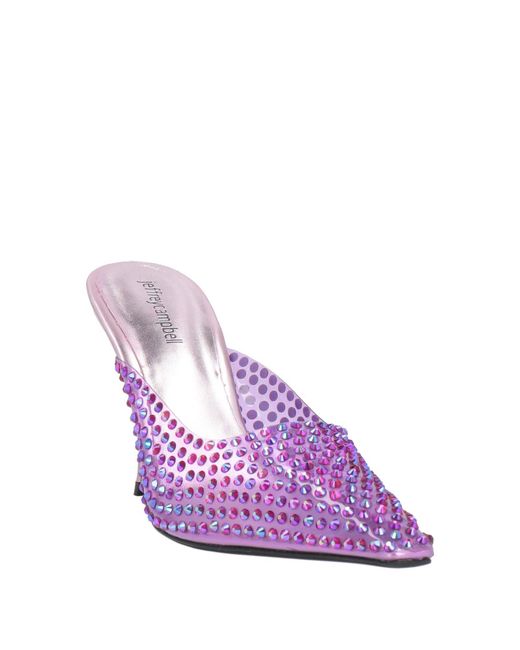 Jeffrey Campbell Purple Mules & Clogs