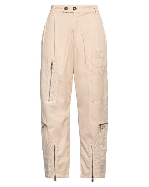 Pinko Natural Pants Cotton, Elastane