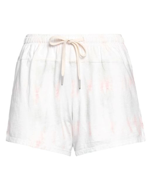 John Elliott White Shorts & Bermuda Shorts