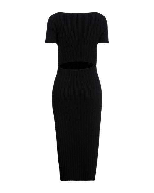 Proenza Schouler Black Midi Dress