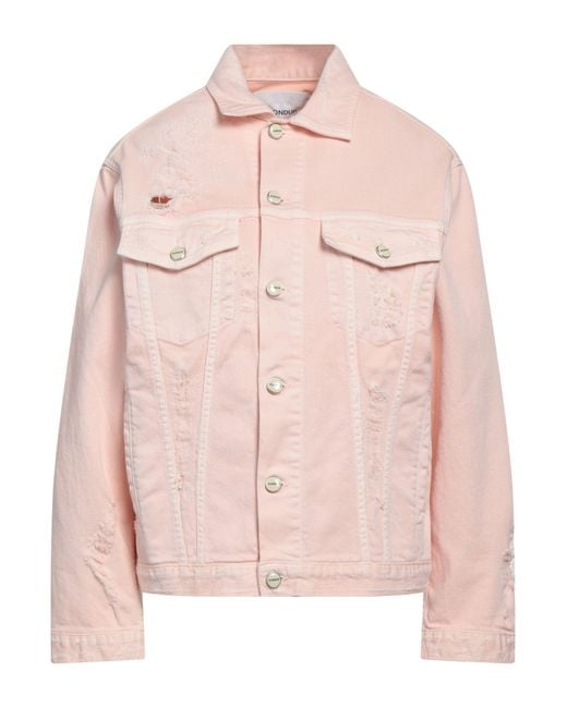 Dondup Pink Denim Outerwear