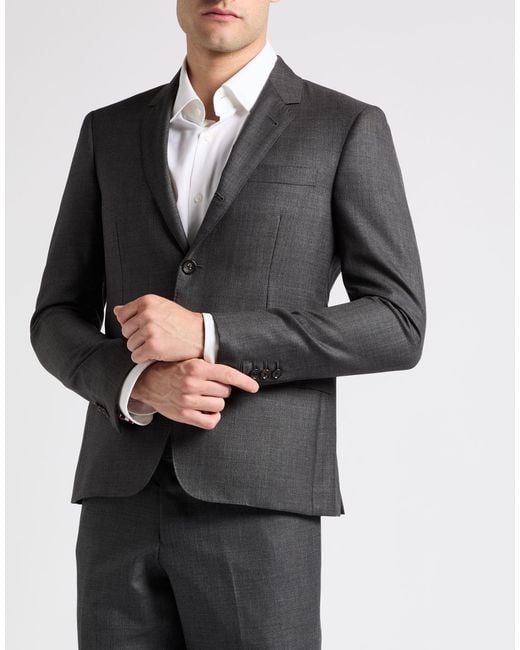 Thom Browne Black Suit Wool for men