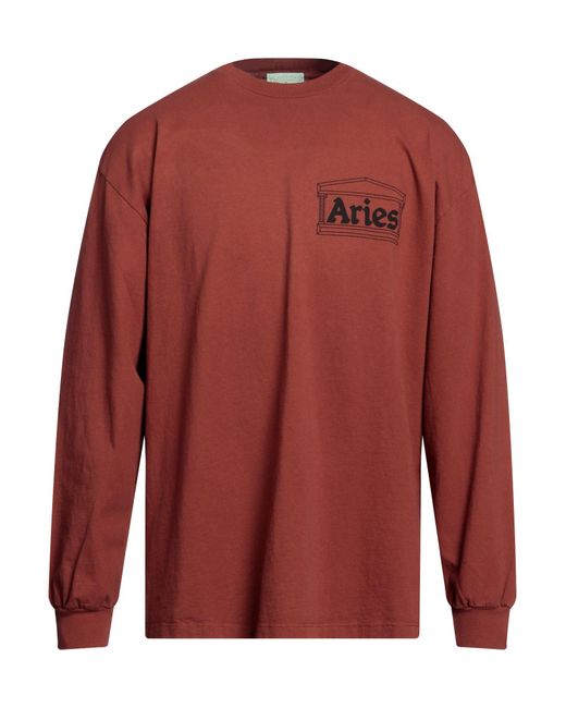 Camiseta Aries de hombre de color Red