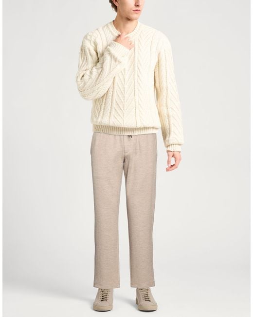 Circolo 1901 Natural Pants Wool for men