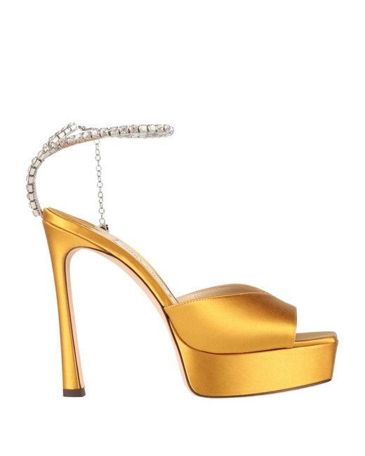 Jimmy Choo Metallic Sandale