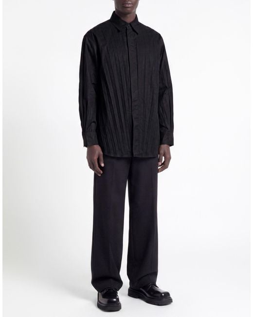 Valentino Garavani Blue Shirt Cotton, Polyamide for men