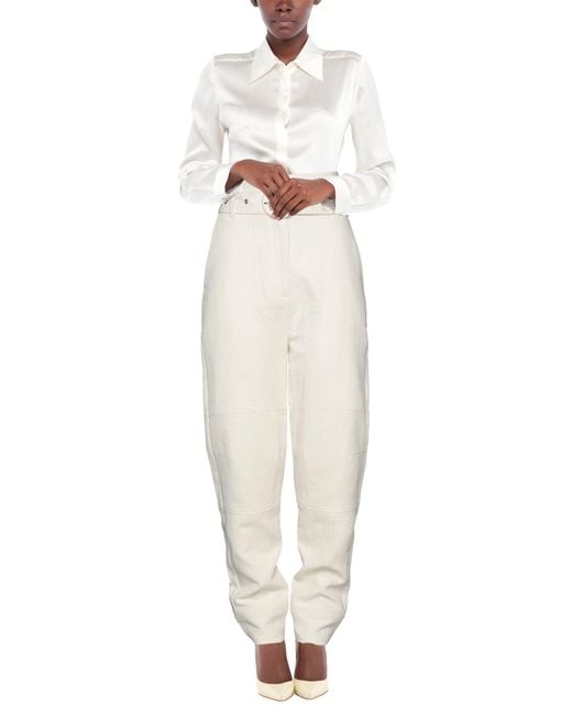 Les Coyotes De Paris White Pants