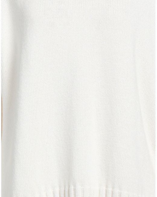 Alpha Studio White Turtleneck