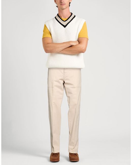 Berwich Natural Pants Cotton, Elastane for men