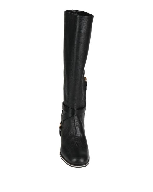 Pollini Black Boot Calfskin
