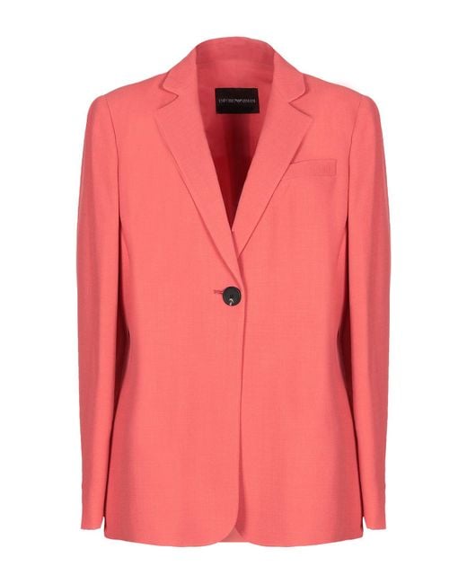 Emporio Armani Pink Suit Jacket