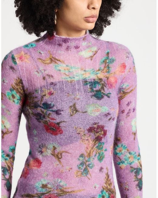 Mantero 1902 Pink Rollkragenpullover