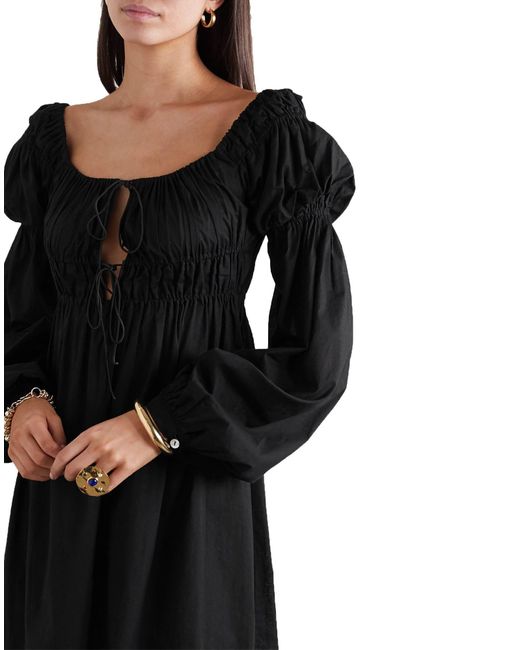 Acheval Pampa Black Midi Dress