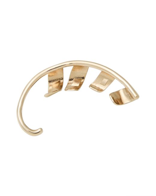 Chloé Metallic Single Earring Brass