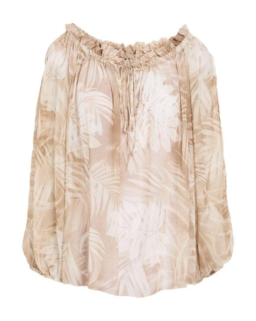 ERMANNO FIRENZE Natural Top Polyester