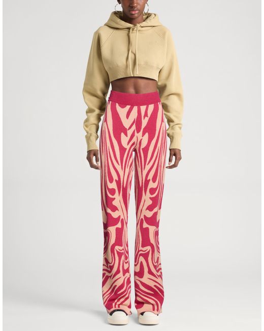 BCBGMAXAZRIA Red Trouser