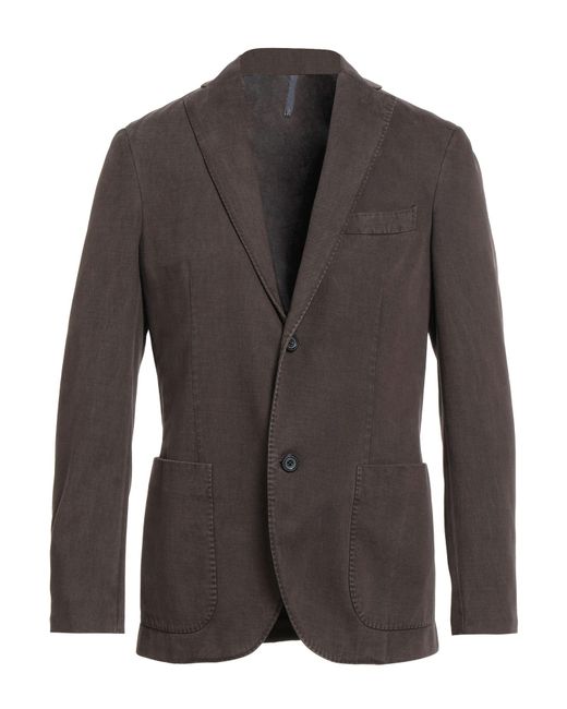 Blazer di Montedoro in Black da Uomo