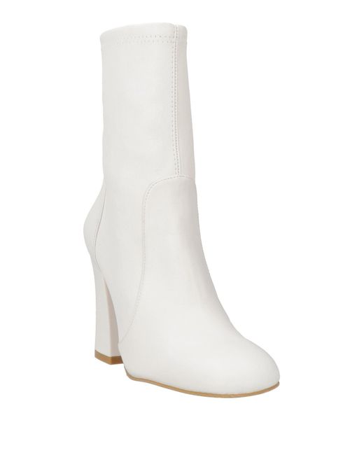 Stuart Weitzman Natural Ankle Boots