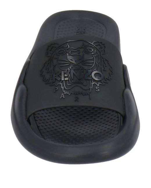 KENZO Black Sandals Pvc