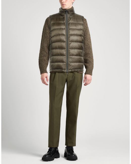 Herno Green Gilet for men