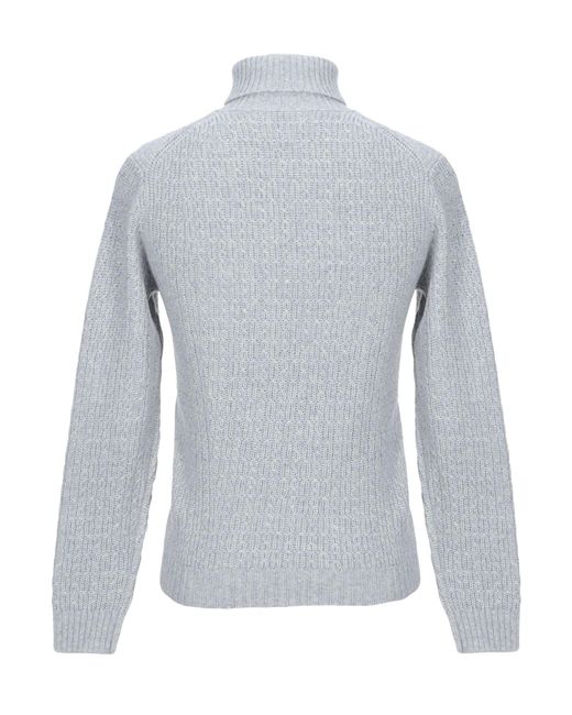 Sun 68 Blue Turtleneck for men