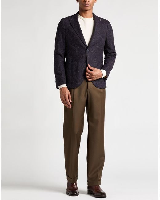 Manuel Ritz Blue Blazers for men
