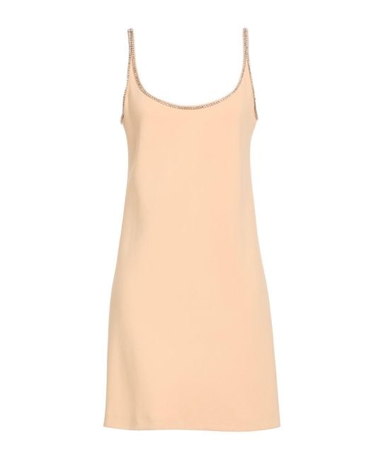 Sportmax Natural Mini Dresses