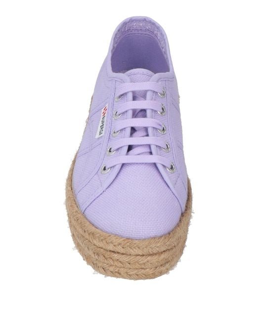 Superga Purple Espadrilles